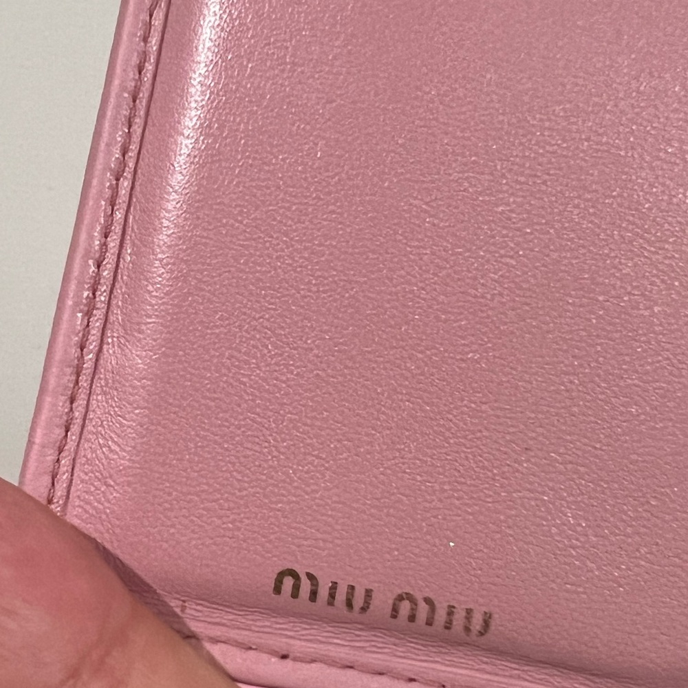 💖SOLD💖Miu Miu Pink Wallet - Picture 15 of 17